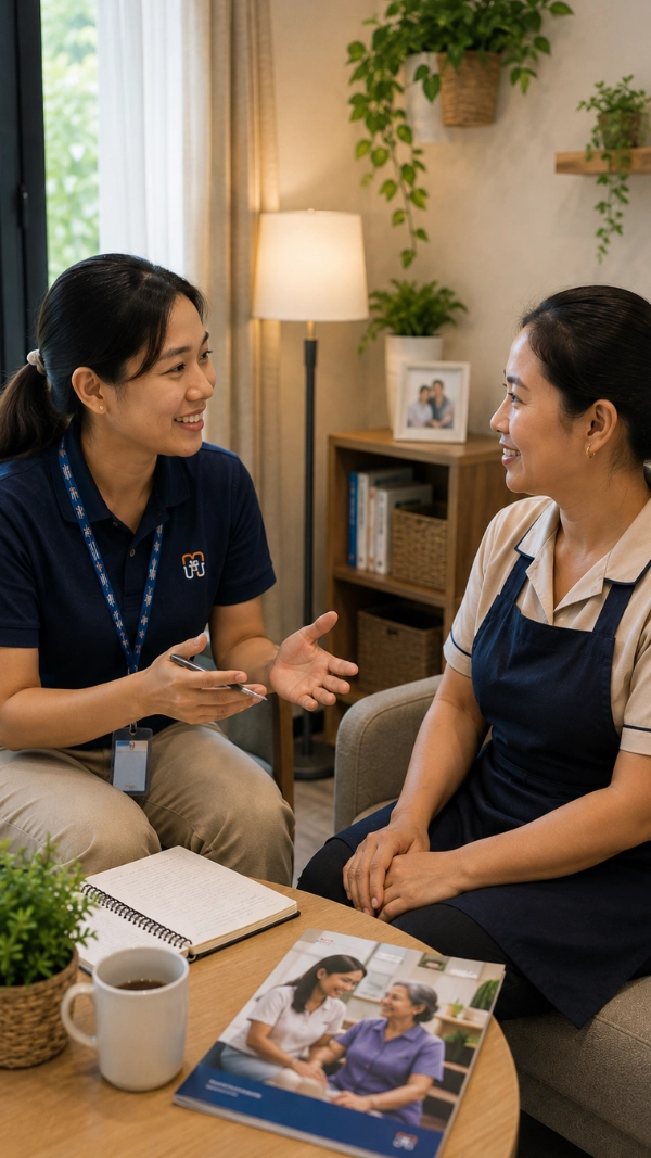 Kandidat sektor caregiver dan domestik Internusa Human Capital